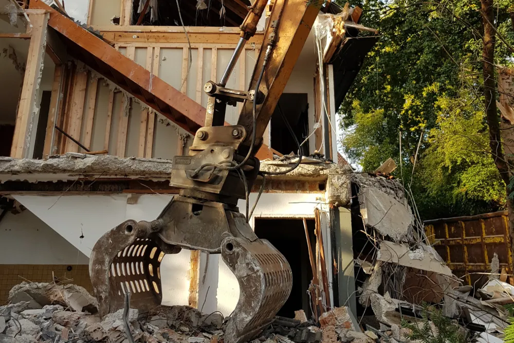 Demolition in Spring, TX